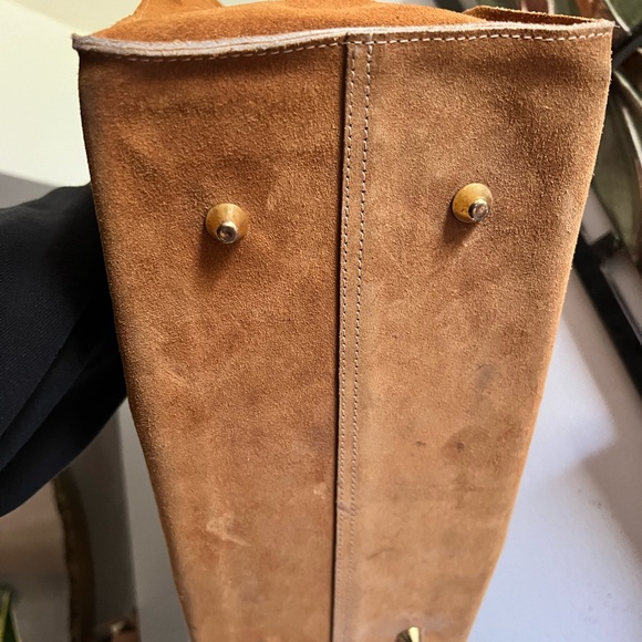 Clare vivier suede handbag - Picture 8 of 12